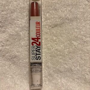 New maybelline super stay 24 hr lipstick color shade 915 sultry amber